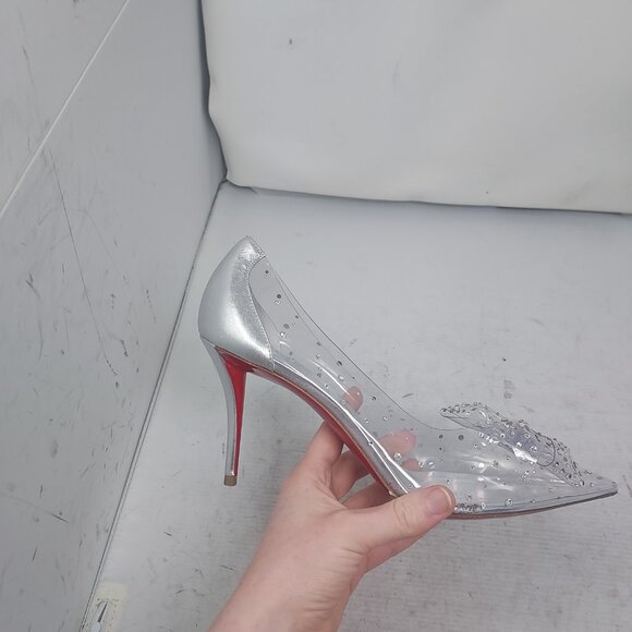 Christian Louboutin Jelly Strass Bow Wedding Crystal PVC Pump - Picture 3 of 9